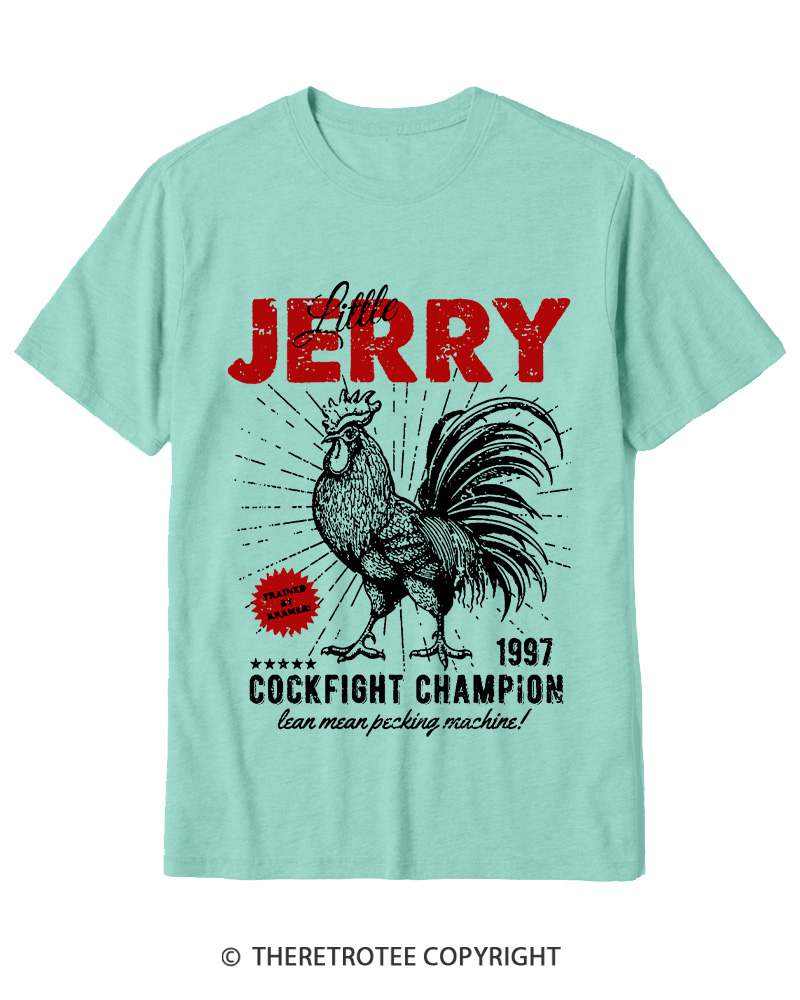 TheRetroTee Barnyard Champion 1990s Cotton T-Shirt