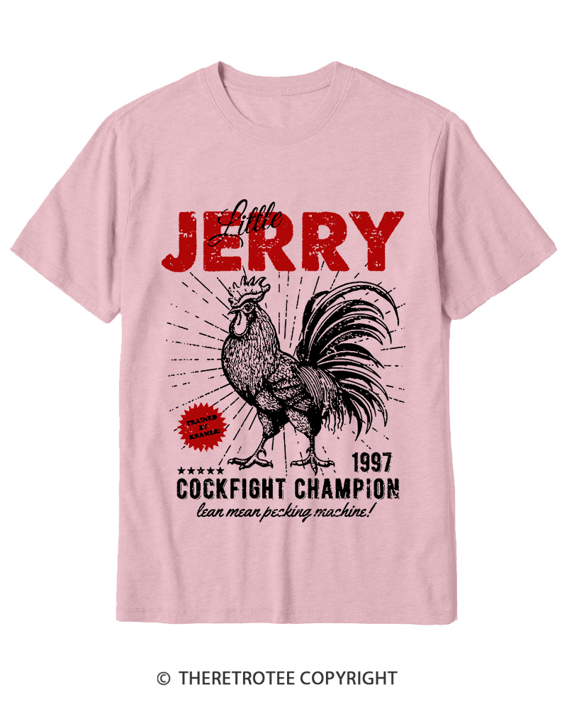 TheRetroTee Barnyard Champion 1990s Cotton T-Shirt