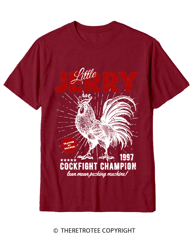 TheRetroTee Barnyard Champion 1990s Cotton T-Shirt