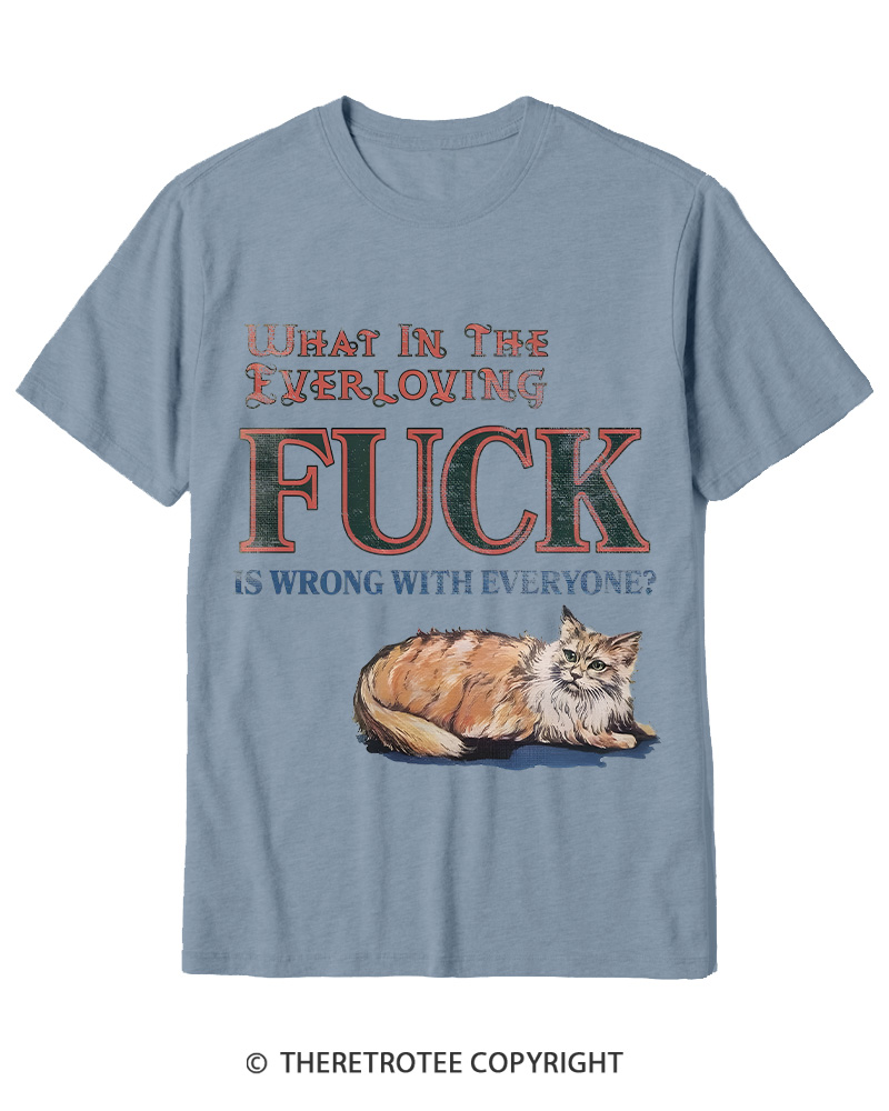 TheRetroTee What in the Everloving 1970s Cotton T-Shirt