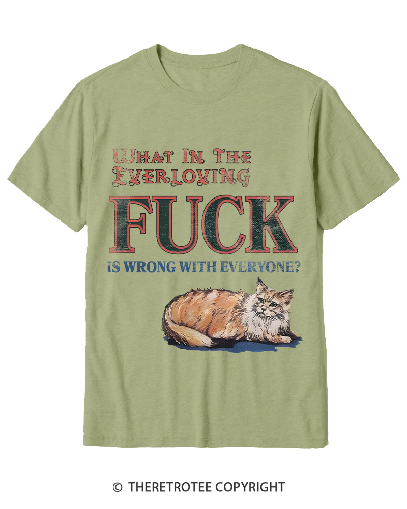 TheRetroTee What in the Everloving 1970s Cotton T-Shirt