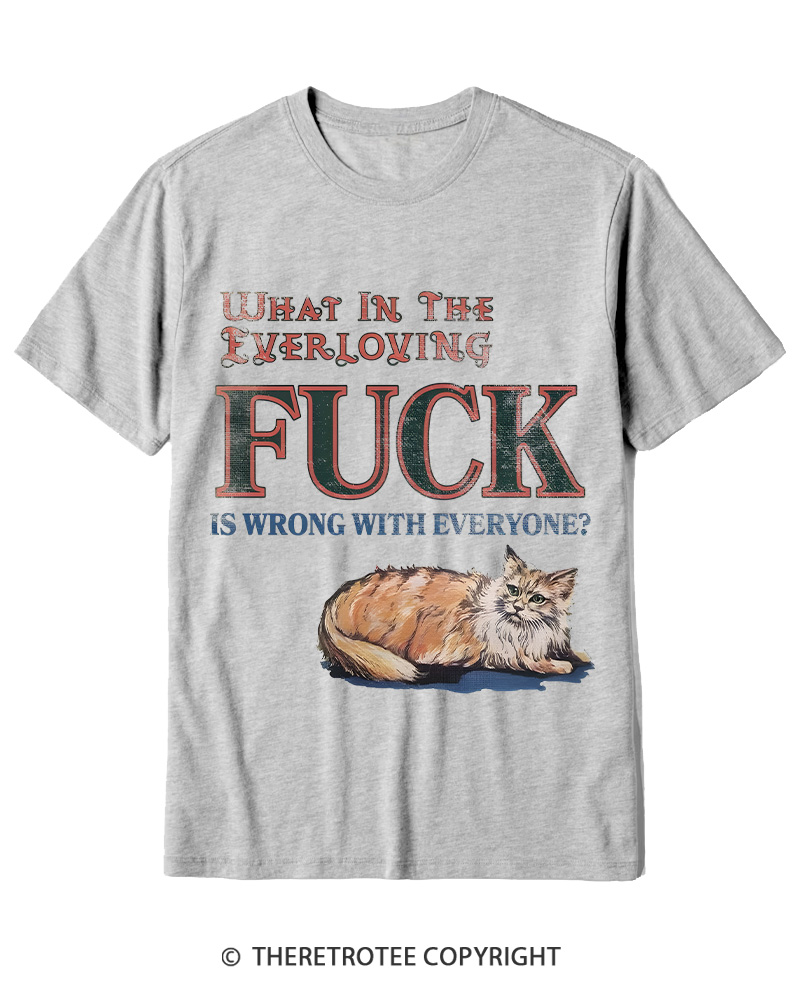 TheRetroTee What in the Everloving 1970s Cotton T-Shirt