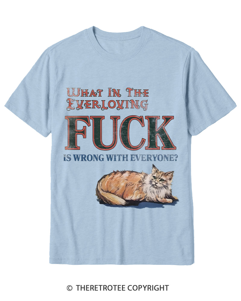 TheRetroTee What in the Everloving 1970s Cotton T-Shirt