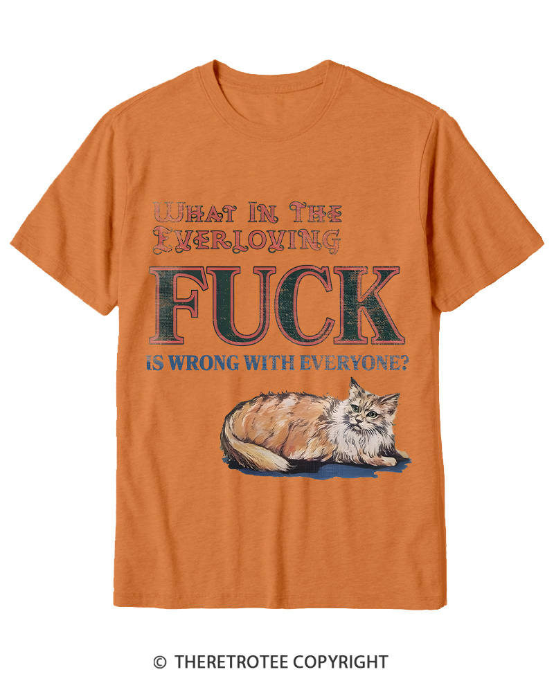 TheRetroTee What in the Everloving 1970s Cotton T-Shirt