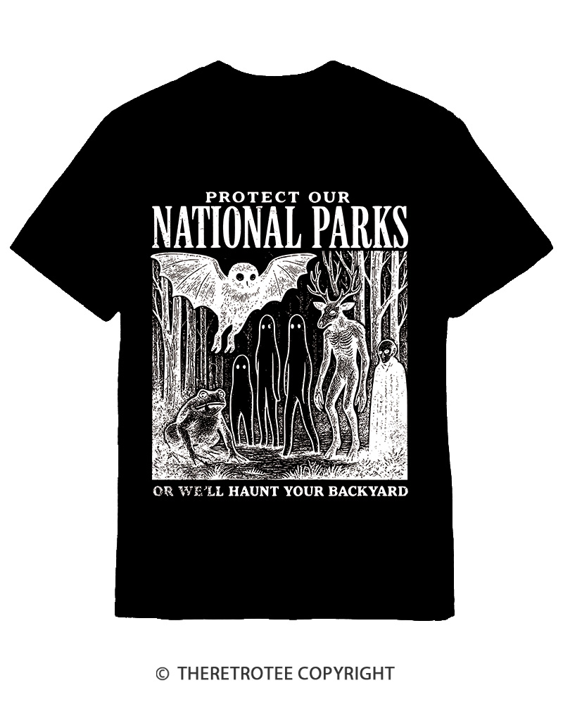 TheRetroTee Mothman 1970s Cotton T-Shirt