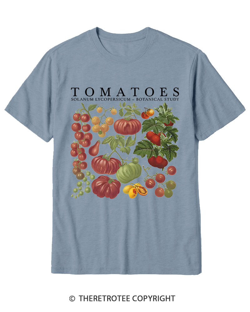 TheRetroTee Tomatoes 1890s Cotton T-Shirt