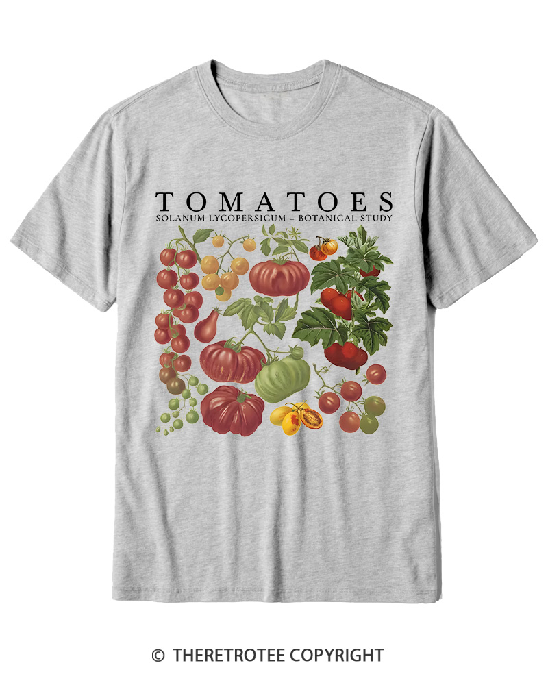 TheRetroTee Tomatoes 1890s Cotton T-Shirt