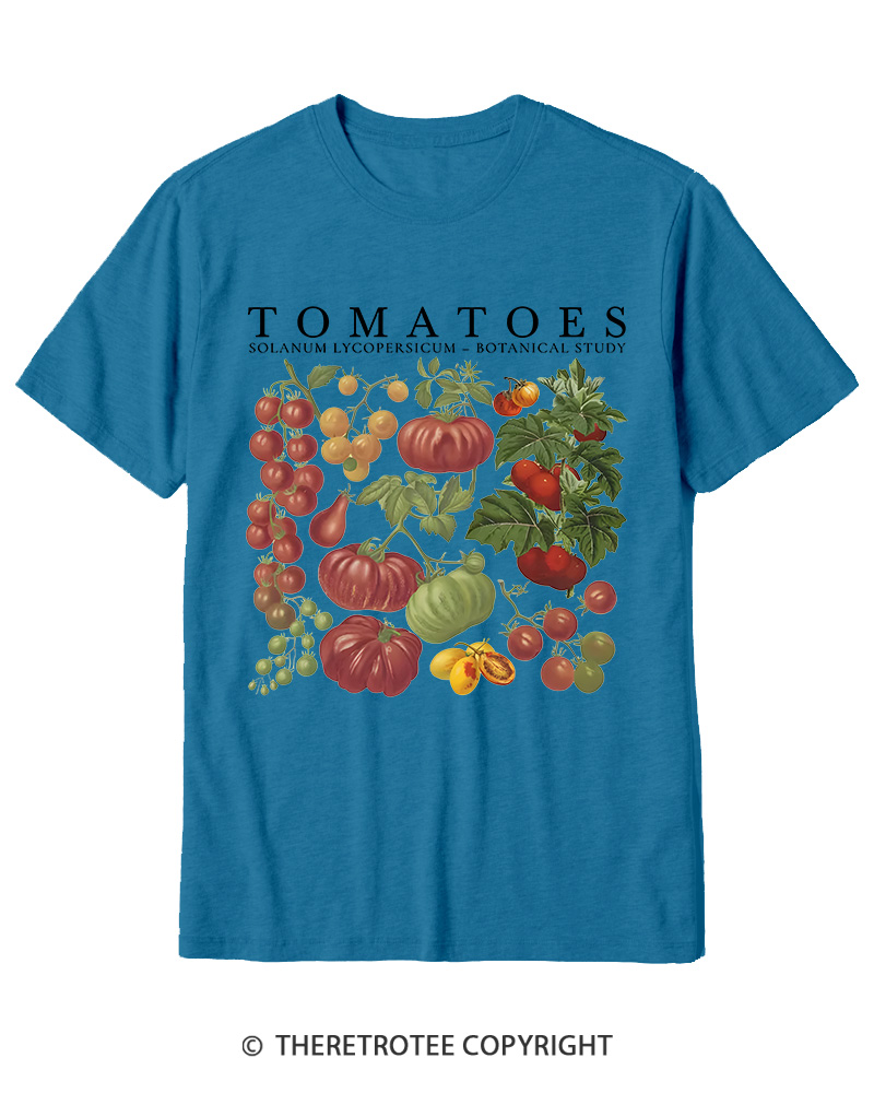 TheRetroTee Tomatoes 1890s Cotton T-Shirt