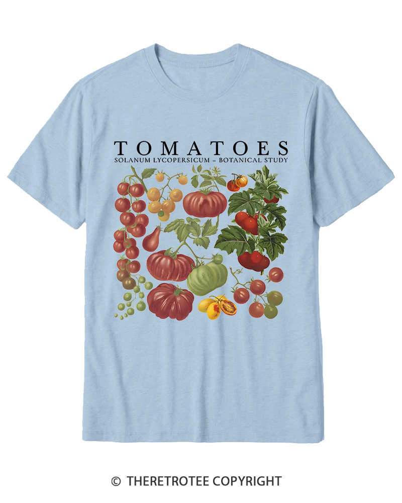 TheRetroTee Tomatoes 1890s Cotton T-Shirt