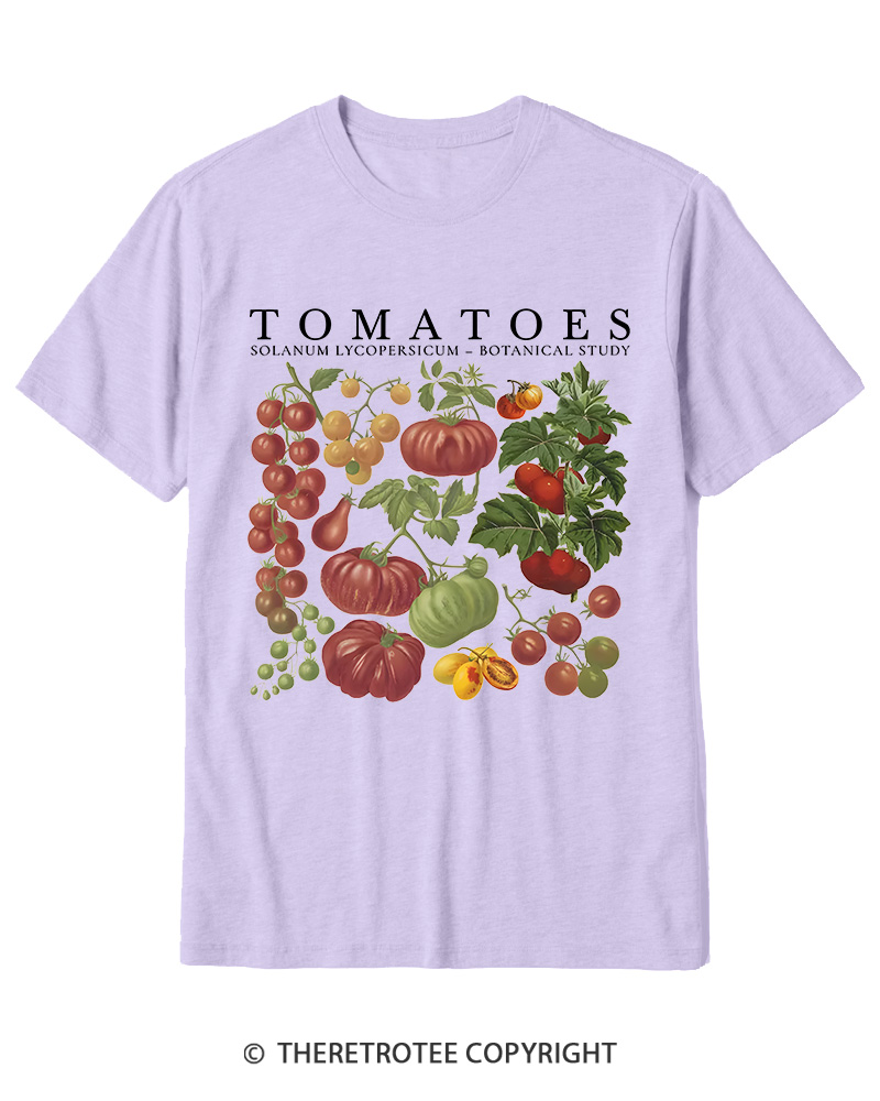 TheRetroTee Tomatoes 1890s Cotton T-Shirt