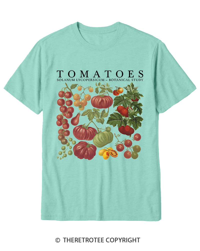 TheRetroTee Tomatoes 1890s Cotton T-Shirt