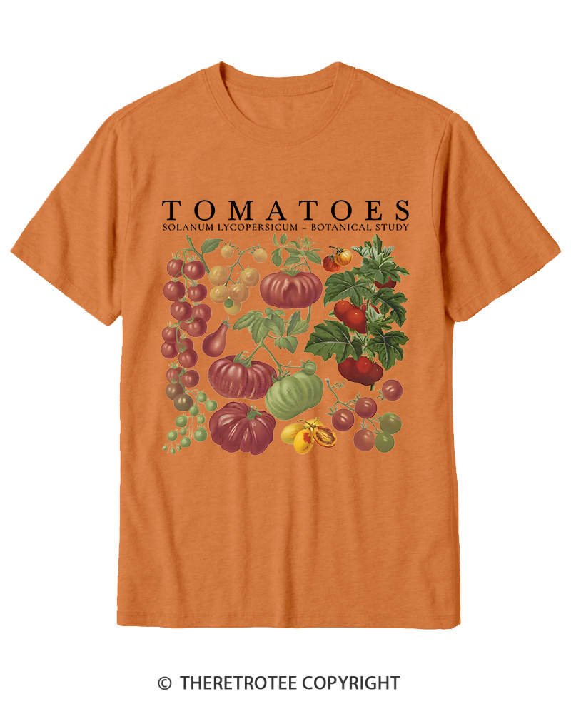 TheRetroTee Tomatoes 1890s Cotton T-Shirt