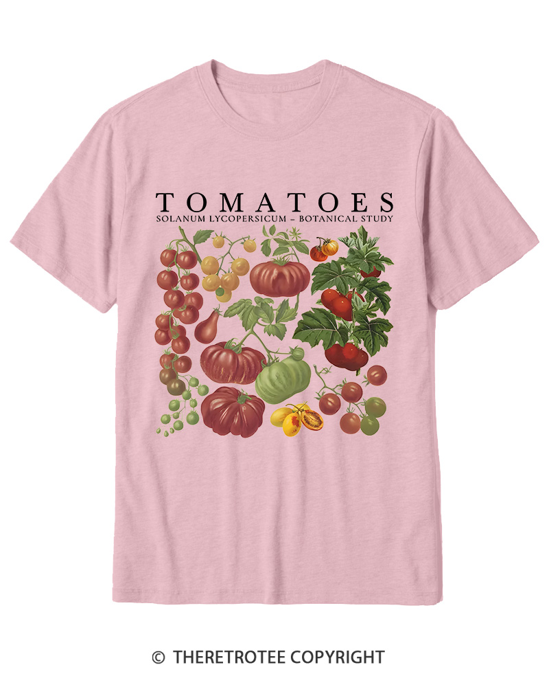 TheRetroTee Tomatoes 1890s Cotton T-Shirt