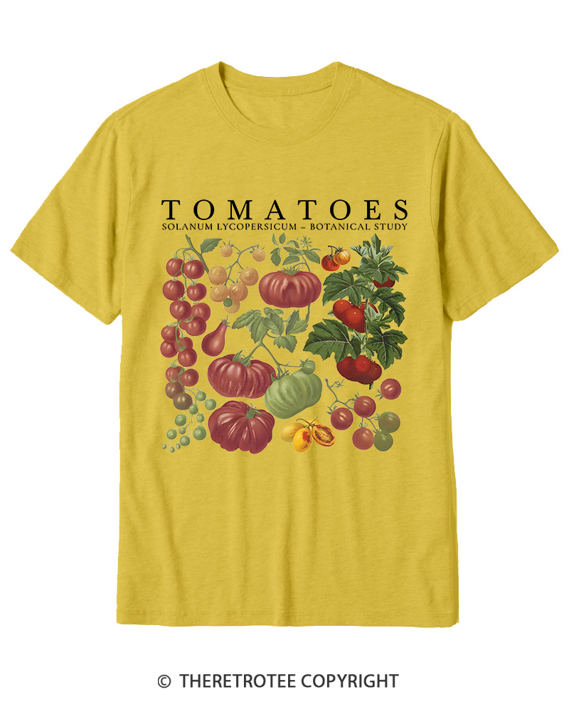 TheRetroTee Tomatoes 1890s Cotton T-Shirt