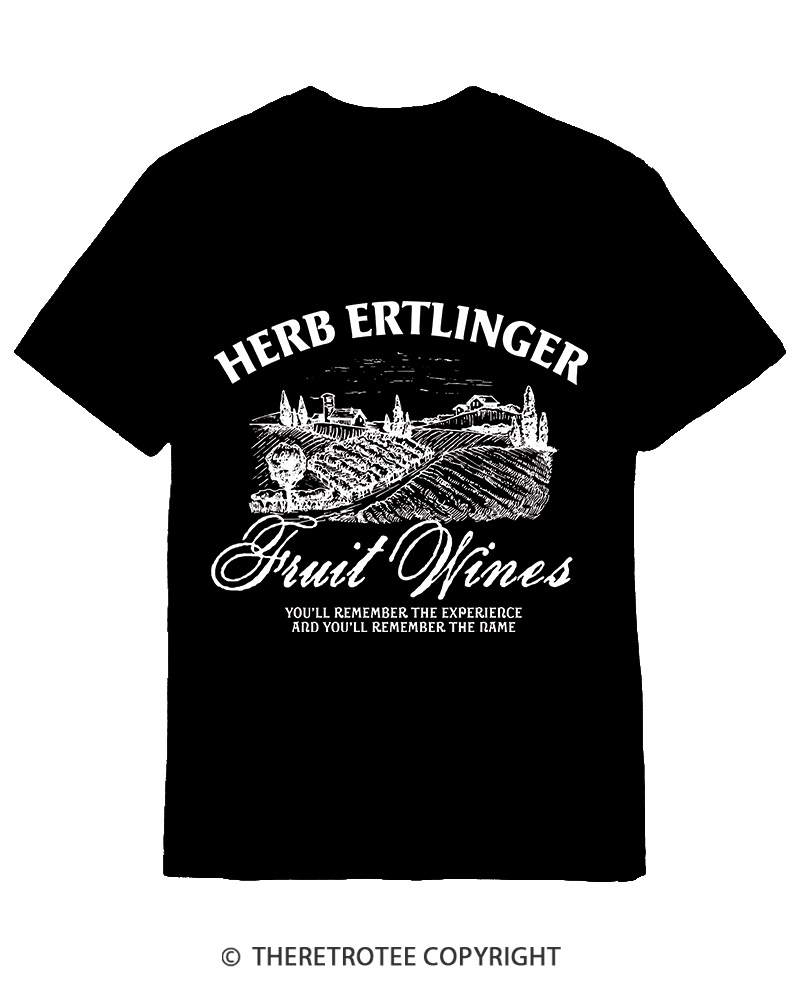 TheRetroTee Fruit Wines 2010s Cotton T-Shirt