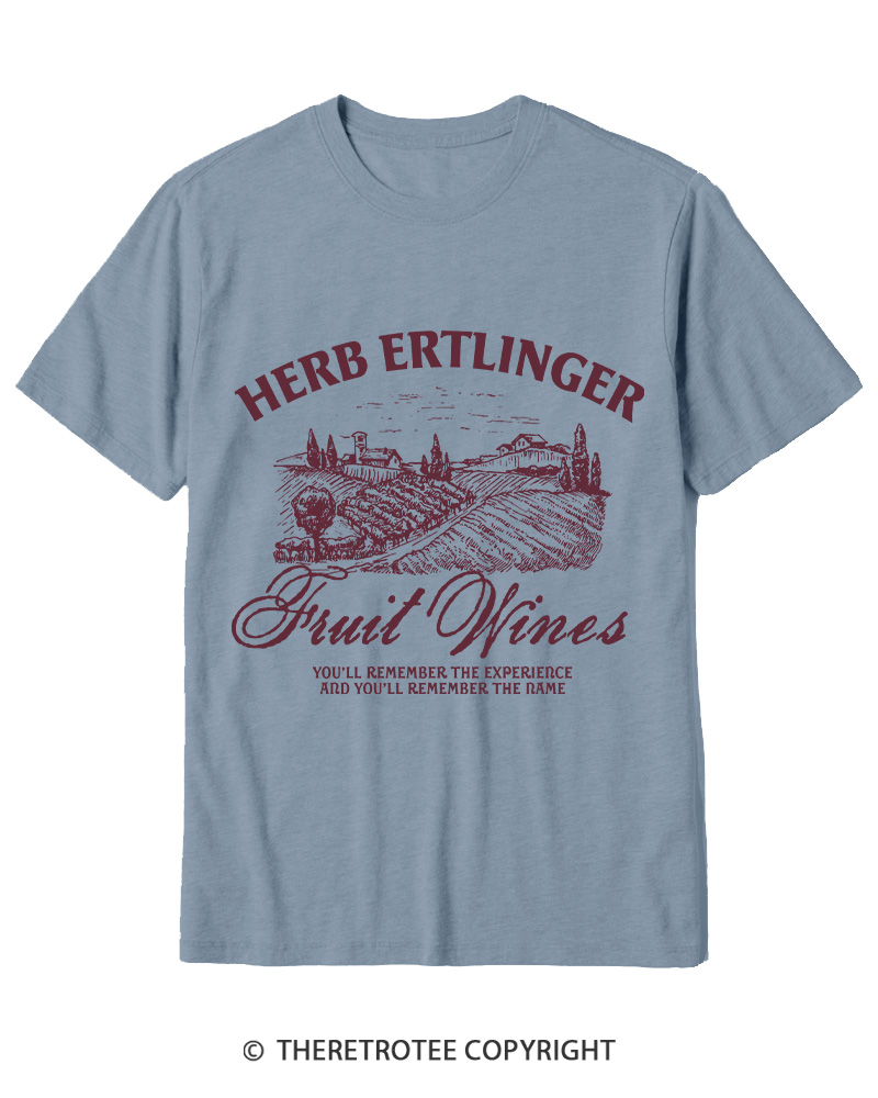 TheRetroTee Fruit Wines 2010s Cotton T-Shirt