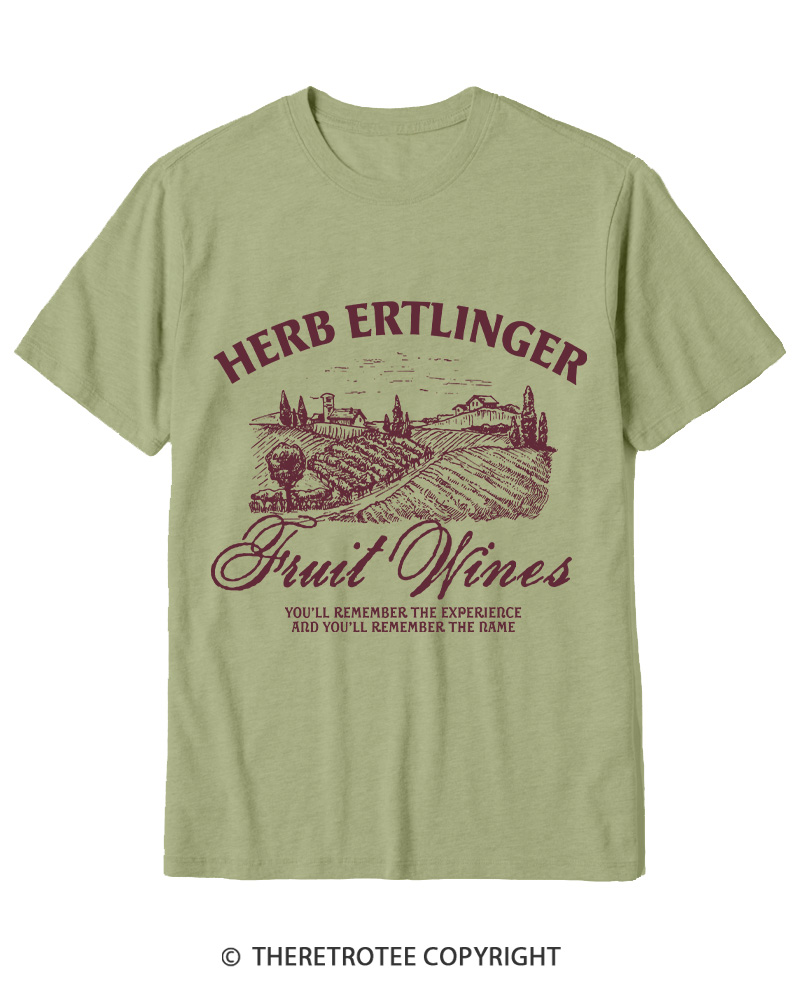 TheRetroTee Fruit Wines 2010s Cotton T-Shirt