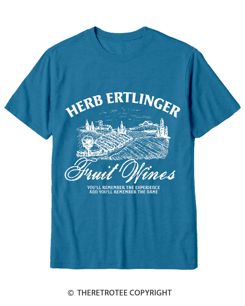 TheRetroTee Fruit Wines 2010s Cotton T-Shirt