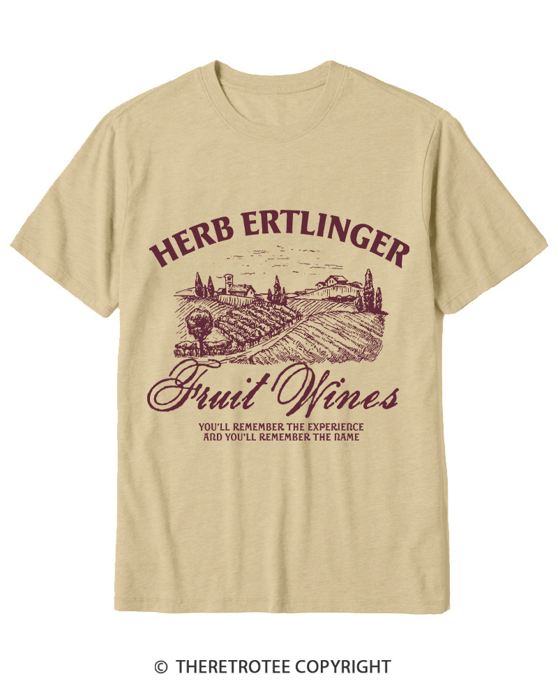 TheRetroTee Fruit Wines 2010s Cotton T-Shirt