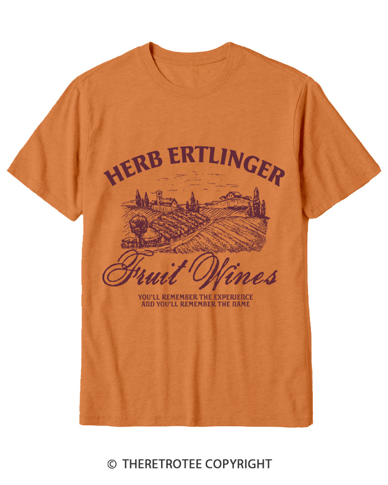 TheRetroTee Fruit Wines 2010s Cotton T-Shirt