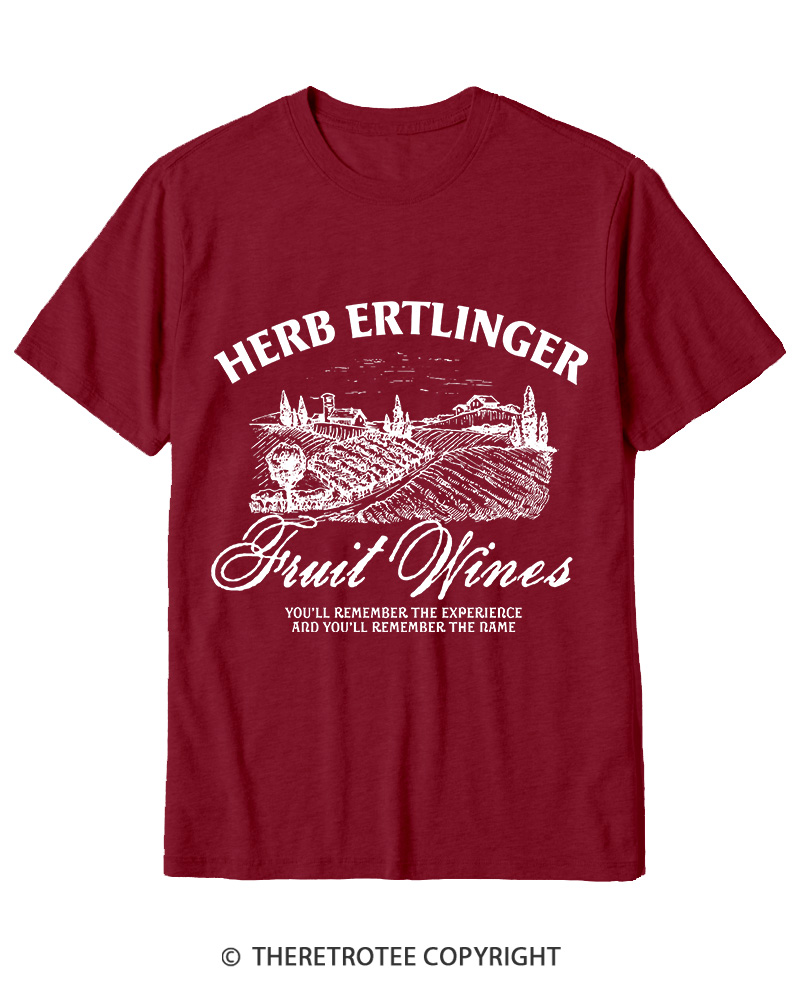 TheRetroTee Fruit Wines 2010s Cotton T-Shirt