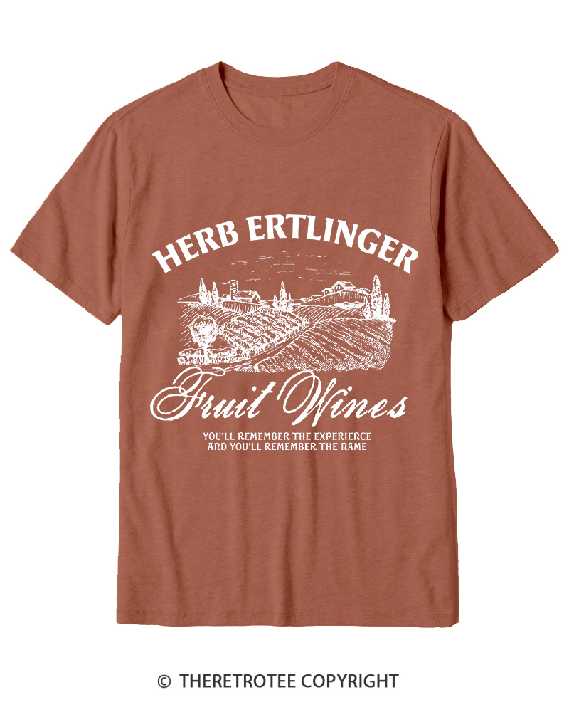 TheRetroTee Fruit Wines 2010s Cotton T-Shirt