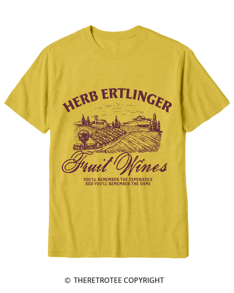 TheRetroTee Fruit Wines 2010s Cotton T-Shirt