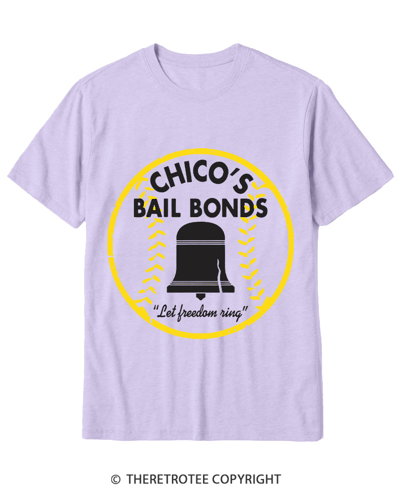 TheRetroTee Chico's Bail Bonds 1970s Cotton T-Shirt