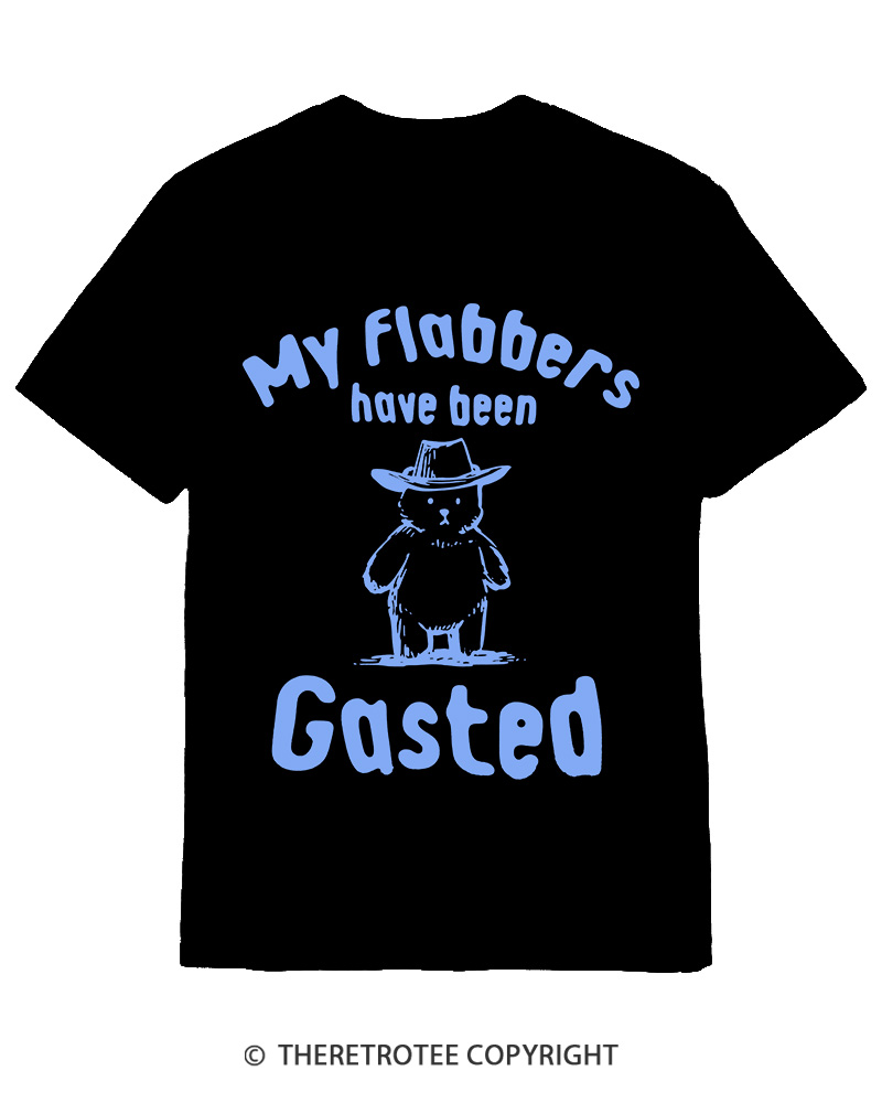 TheRetroTee My Flabbers Have Been Gasted Cotton T-Shirt