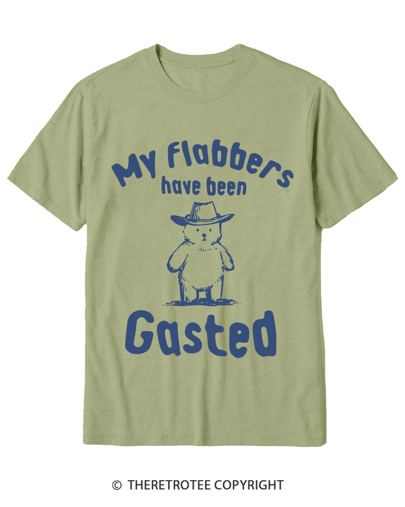 TheRetroTee My Flabbers Have Been Gasted Cotton T-Shirt