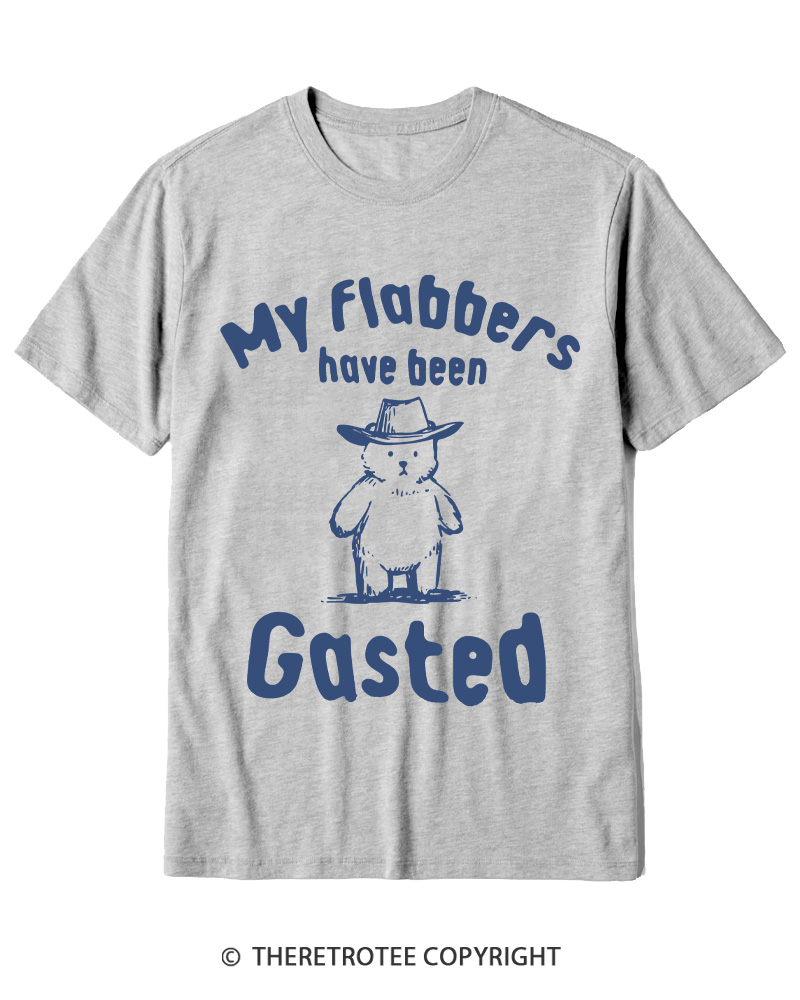 TheRetroTee My Flabbers Have Been Gasted Cotton T-Shirt