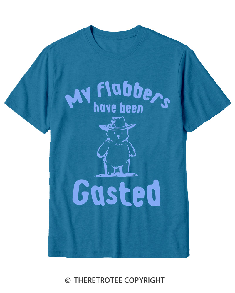 TheRetroTee My Flabbers Have Been Gasted Cotton T-Shirt