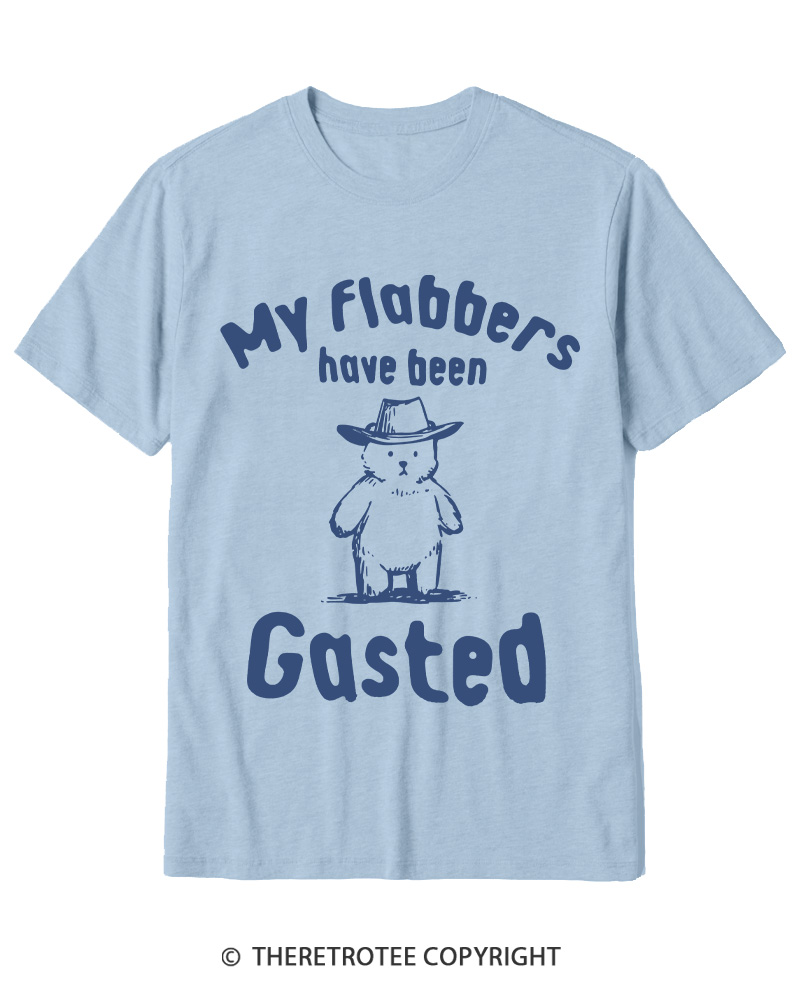 TheRetroTee My Flabbers Have Been Gasted Cotton T-Shirt