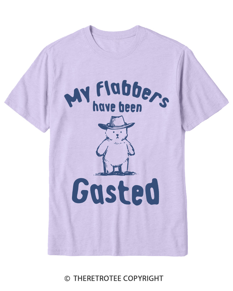 TheRetroTee My Flabbers Have Been Gasted Cotton T-Shirt