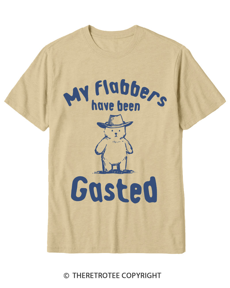 TheRetroTee My Flabbers Have Been Gasted Cotton T-Shirt