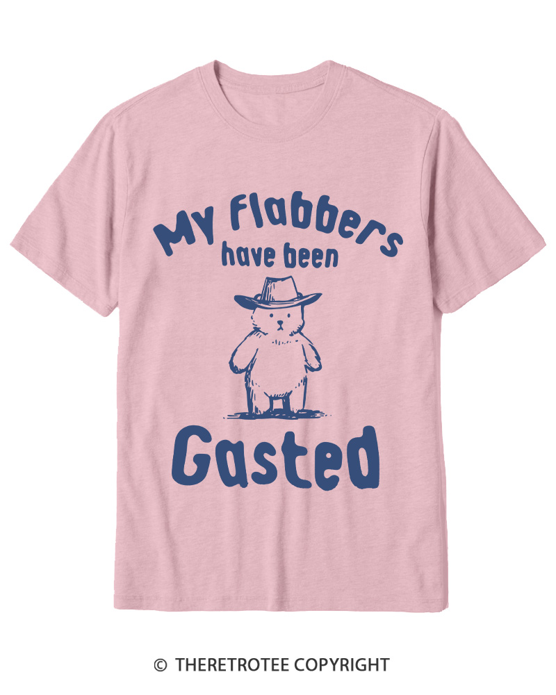 TheRetroTee My Flabbers Have Been Gasted Cotton T-Shirt