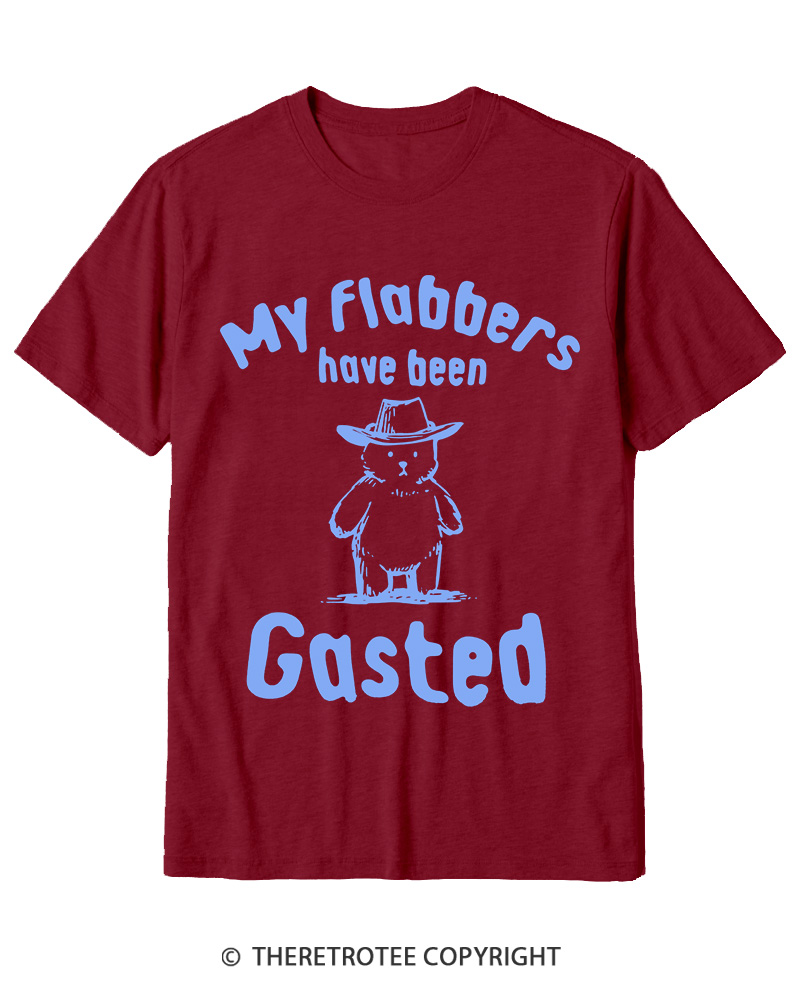 TheRetroTee My Flabbers Have Been Gasted Cotton T-Shirt