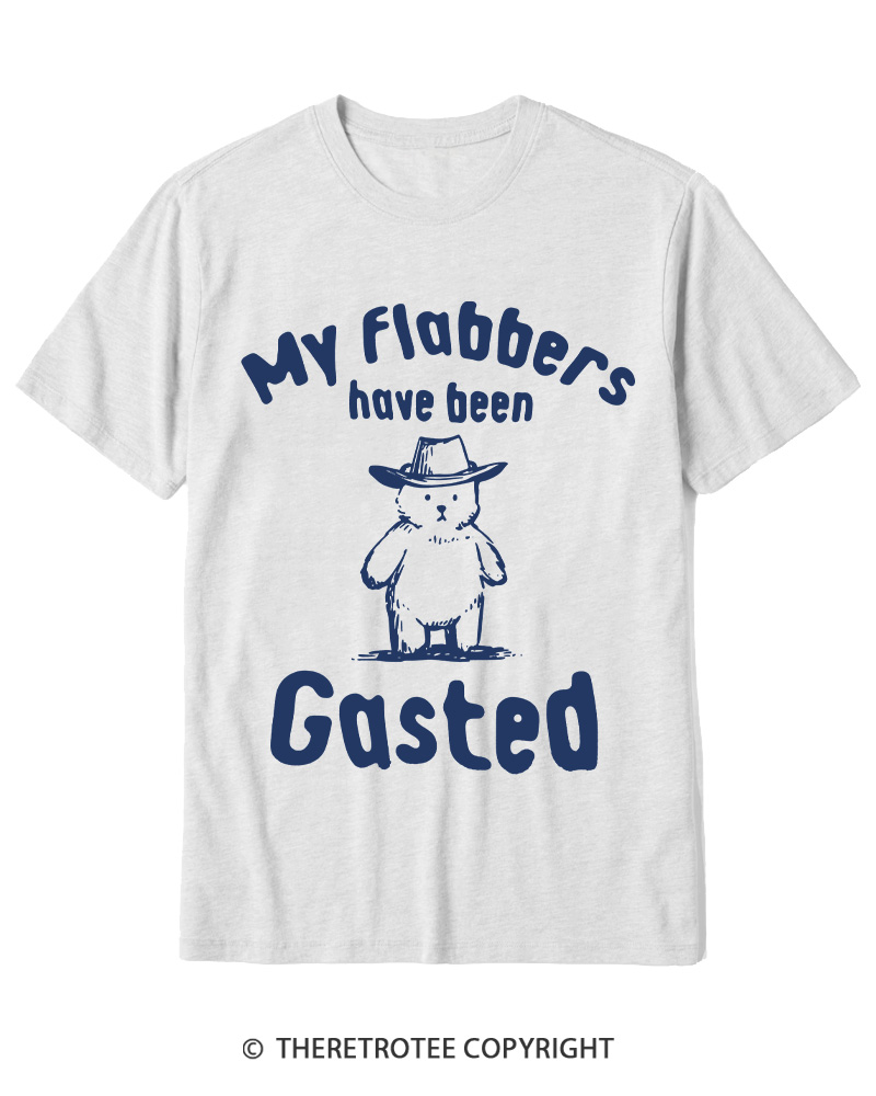 TheRetroTee My Flabbers Have Been Gasted Cotton T-Shirt