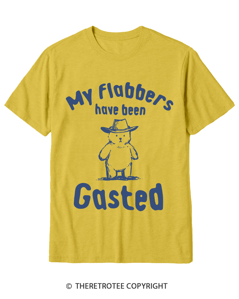 TheRetroTee My Flabbers Have Been Gasted Cotton T-Shirt