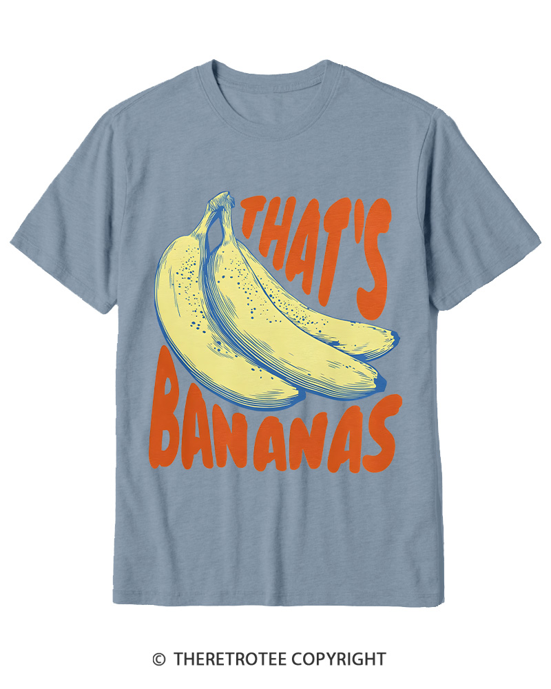 TheRetroTee Thats Bananas Cotton T-Shirt