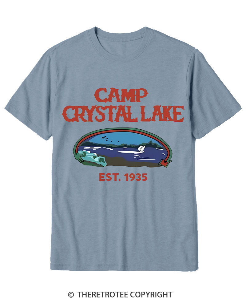 TheRetroTee Friday the 13th Jason Voorhees Horror Cotton T-Shirt