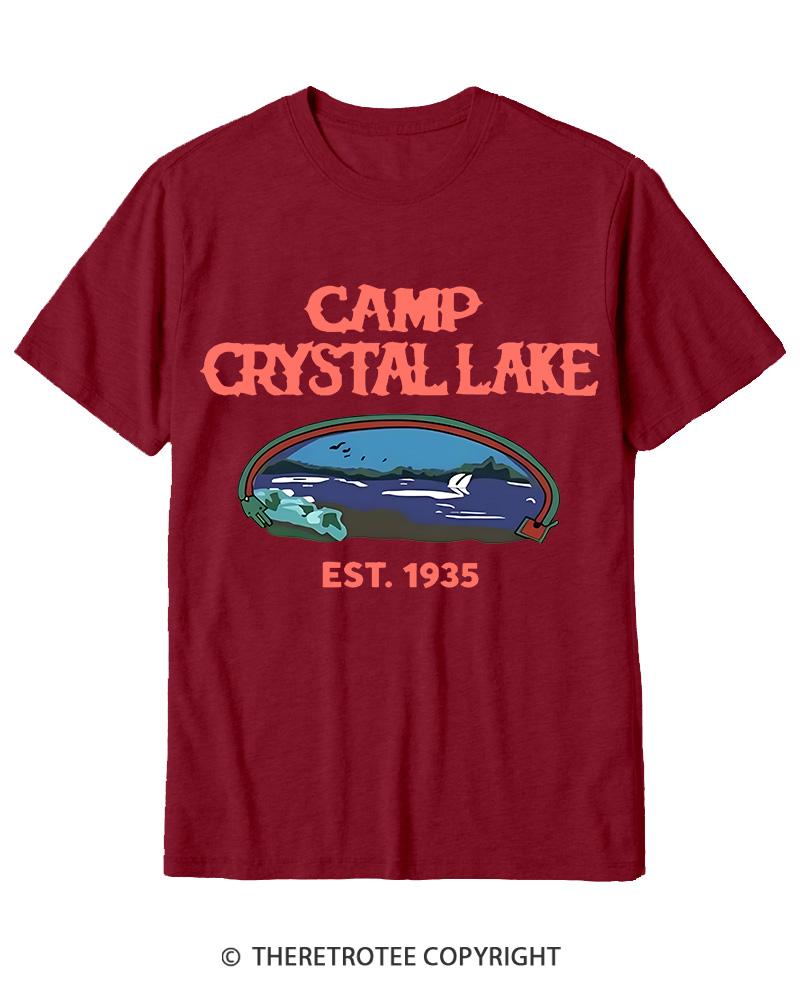 TheRetroTee Friday the 13th Jason Voorhees Horror Cotton T-Shirt