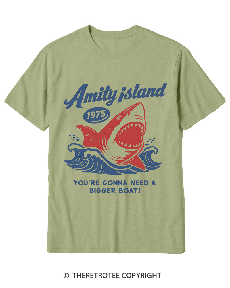 TheRetroTee Seaside Harbor 1970s Cotton T-Shirt