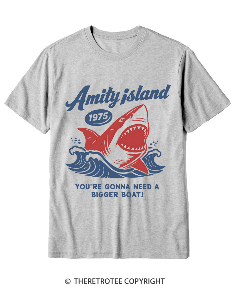 TheRetroTee Seaside Harbor 1970s Cotton T-Shirt