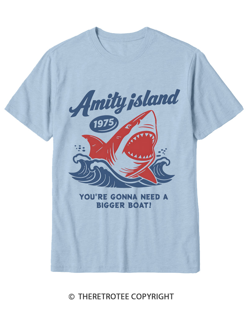 TheRetroTee Seaside Harbor 1970s Cotton T-Shirt