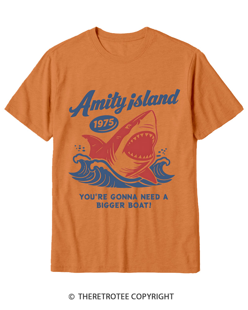 TheRetroTee Seaside Harbor 1970s Cotton T-Shirt