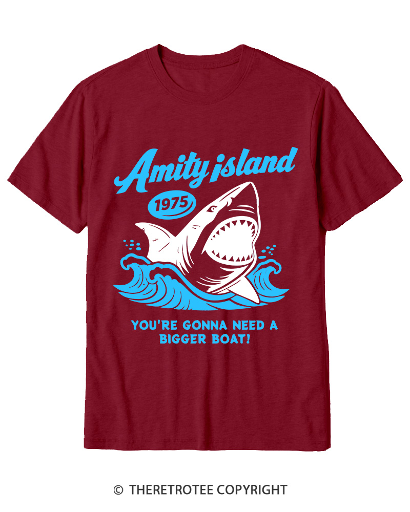 TheRetroTee Seaside Harbor 1970s Cotton T-Shirt