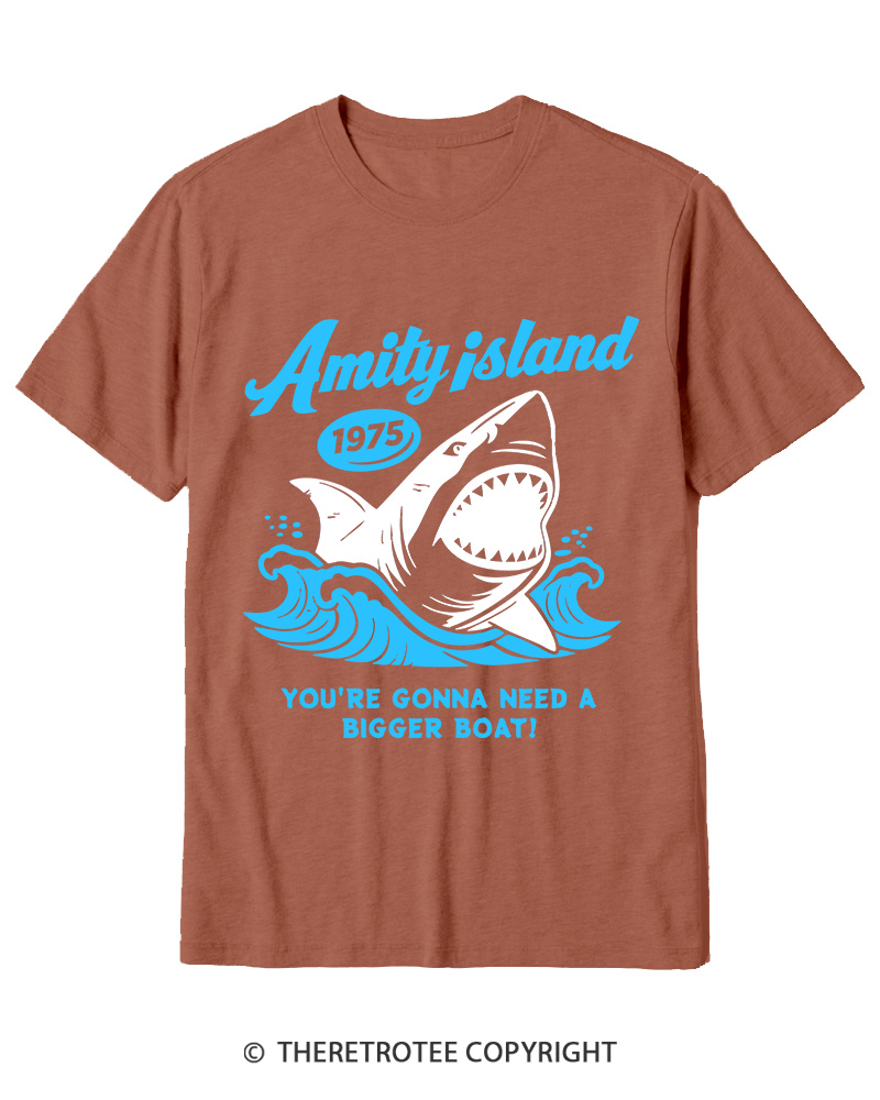 TheRetroTee Seaside Harbor 1970s Cotton T-Shirt