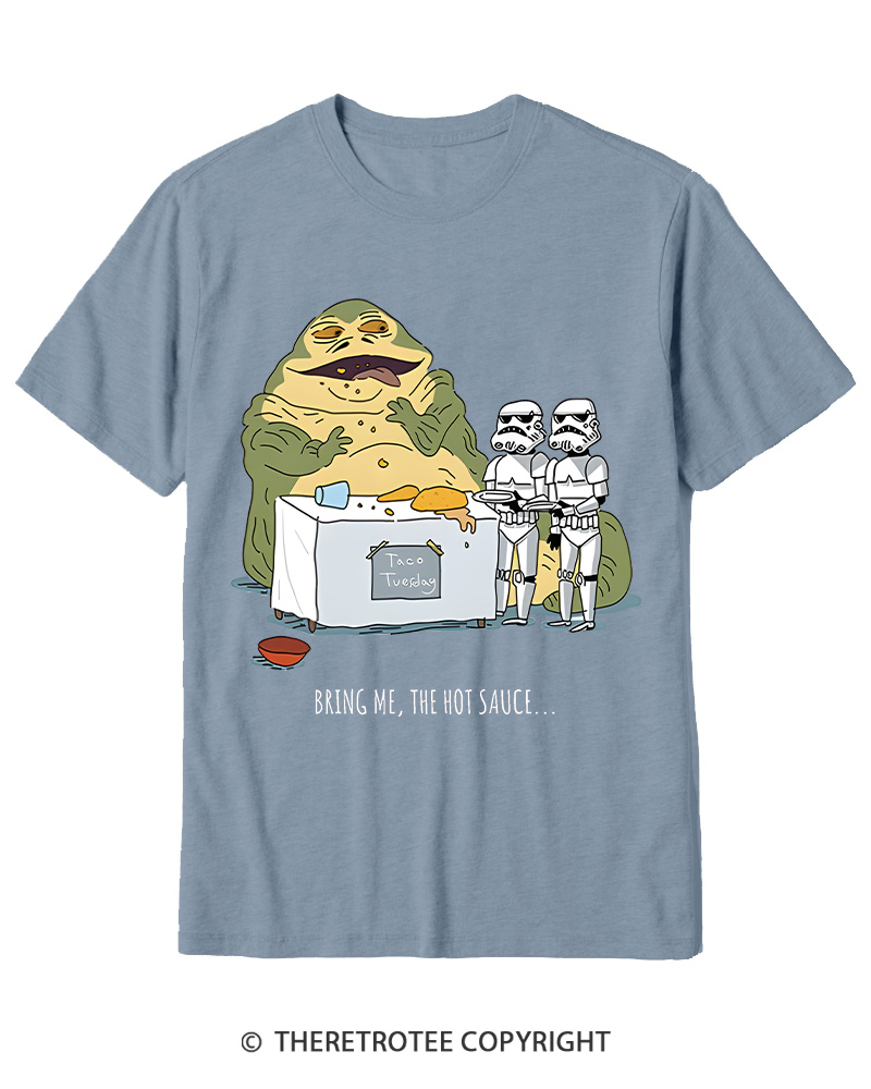 TheRetroTee Hot Sauce 1980s Cotton T-Shirt