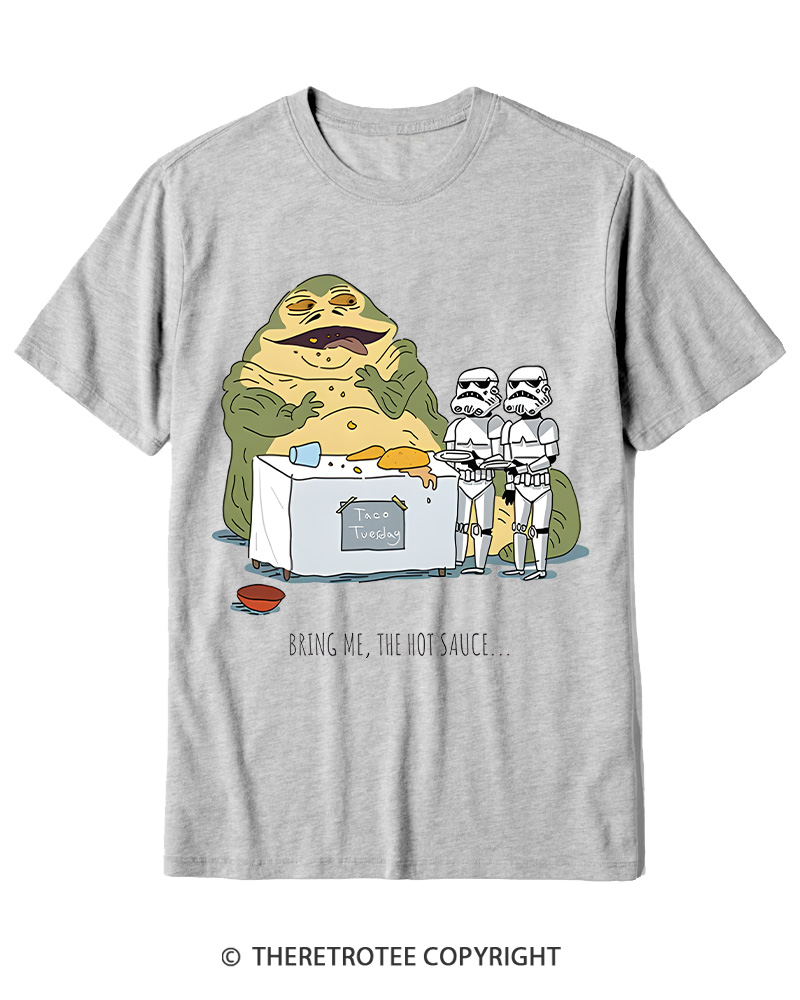 TheRetroTee Hot Sauce 1980s Cotton T-Shirt